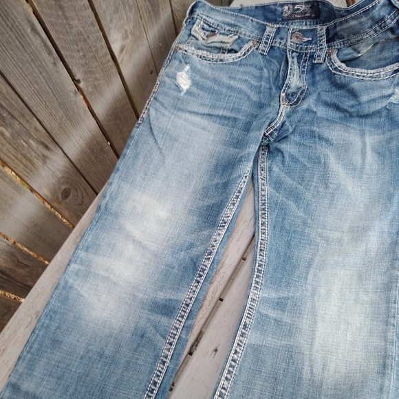 Silver jeans Zac flap sz32x30 wranglers - Picture 6 of 8